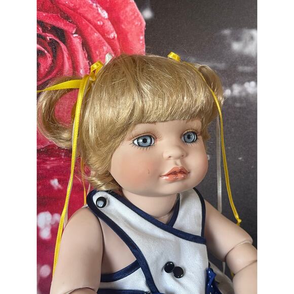 Porcelain 14” Doll Holly by Tuss William Tung - Picture 9 of 10